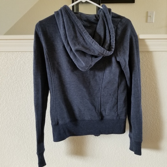 Fall Warm Cute Button Small Hollister Hoodie Used - Picture 3 of 4